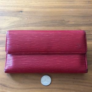 Louis Vuitton Red wallet